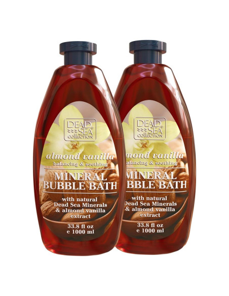 Baño de Burbujas Colección del Mar Muerto 2L Almendra Vainilla
