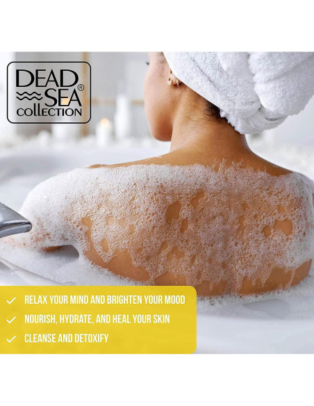 Baño de Burbujas Colección del Mar Muerto 2L Almendra Vainilla