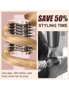 Secador Cepillo 4 en 1 Hair Trends 75mm Doble Voltaje 2