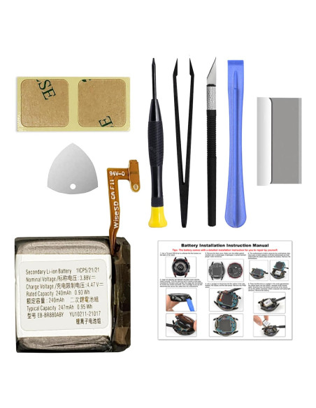 Batería de Reemplazo FUSION VERDE para Galaxy Watch 4 40/42mm