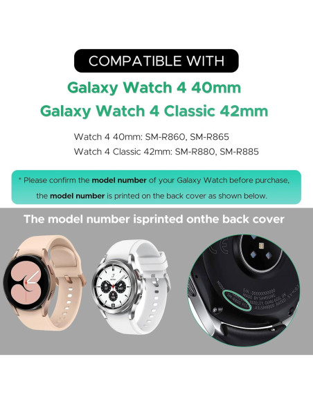 Batería de Reemplazo FUSION VERDE para Galaxy Watch 4 40/42mm