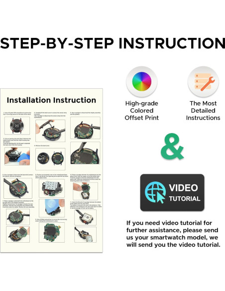 Batería de Reemplazo FUSION VERDE para Galaxy Watch 4 40/42mm