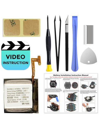 Batería de Reemplazo FUSION VERDE para Galaxy Watch 4 40/42mm