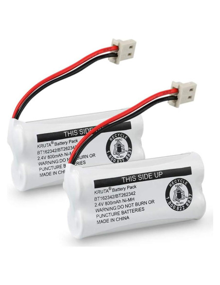 Baterías Kruta BT162342/BT262342 para Teléfonos Inalámbricos