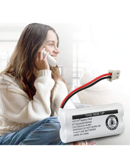 Baterías Kruta BT162342/BT262342 para Teléfonos Inalámbricos
