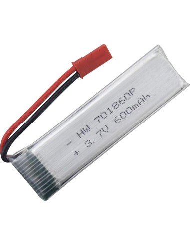 4 Baterías de Litio 600mAh MOONZON para Drones RC UDI WLtoys Syma