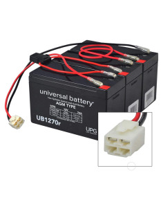 Batería Recargable 36V 7Ah AlveyTech para Scooter Razor EcoSmart