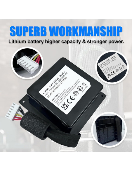 Batería de Reemplazo BooNer para JBL PartyBox 100 14.4V 2600mAh