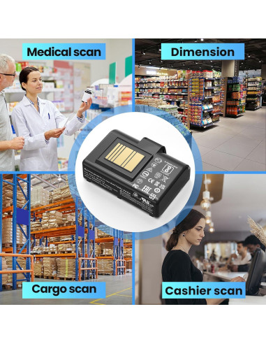 Batería de Reemplazo EGOWAY 2600mAh para Impresoras Zebra