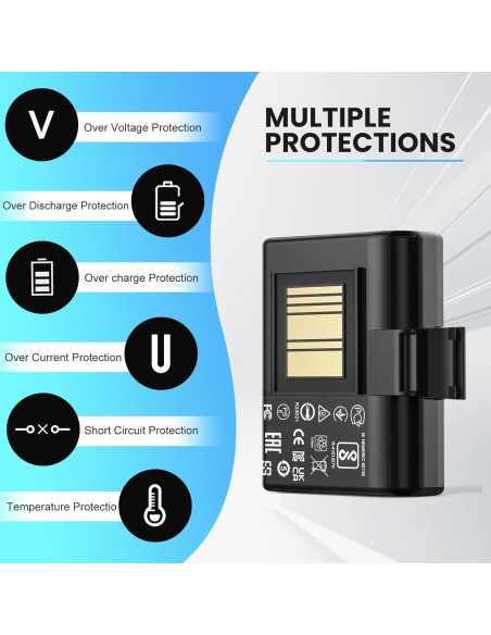 Batería de Reemplazo EGOWAY 2600mAh para Impresoras Zebra