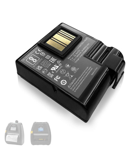 Batería de Reemplazo Zebra QLn420 ZQ630 5200mAh 48.96Wh