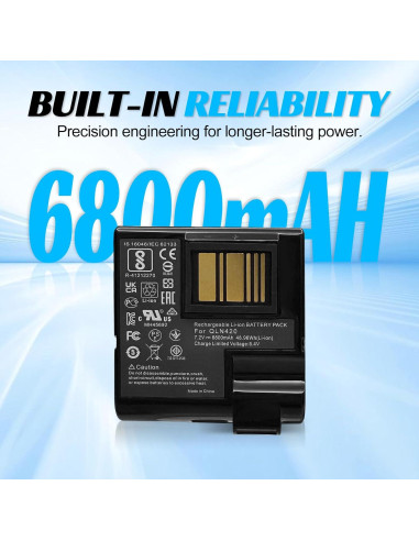 Batería de Reemplazo Zebra QLn420 ZQ630 5200mAh 48.96Wh