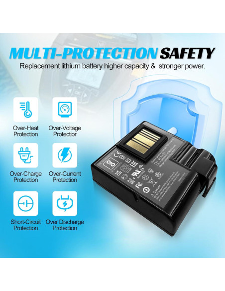 Batería de Reemplazo Zebra QLn420 ZQ630 5200mAh 48.96Wh