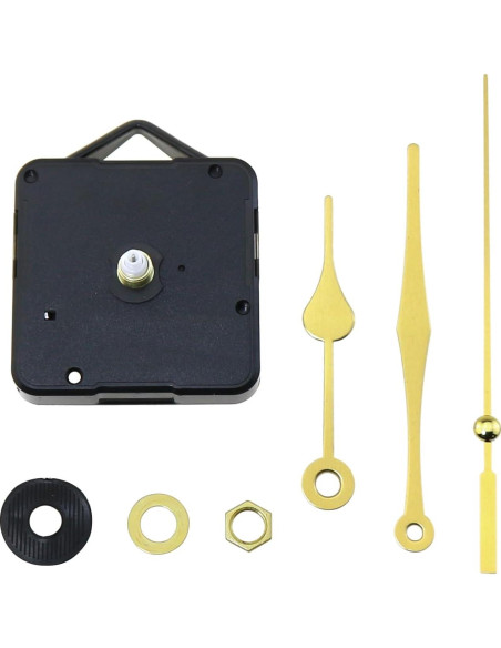 Mecanismo de Reloj Silencioso LUORNG para DIY 12mm AA