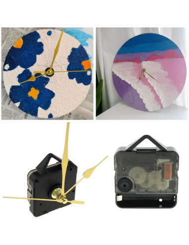 Mecanismo de Reloj Silencioso LUORNG para DIY 12mm AA