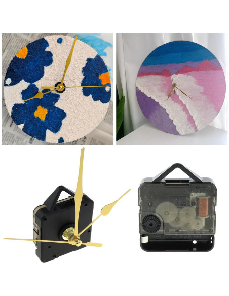 Mecanismo de Reloj Silencioso LUORNG para DIY 12mm AA