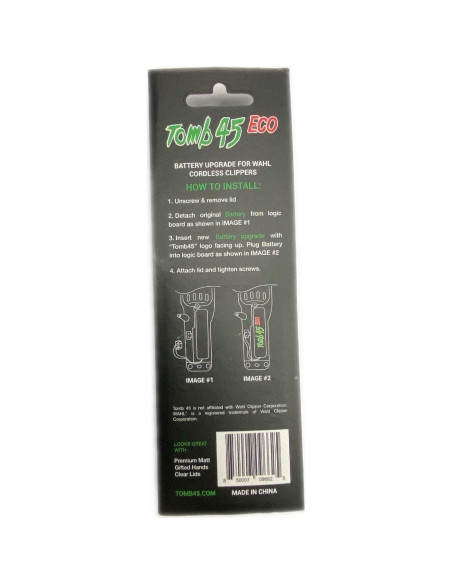 Batería de Reemplazo Tomb 45 para Cortadoras WAHL Inalámbricas 3350mAh