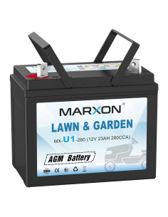 Batería AGM MARXON U1 280CCA para Cortacésped 12V