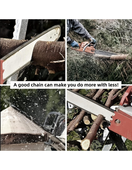 Cadenas de Reemplazo para Mini Motosierra UYEIKMLOP 10 y 15 cm