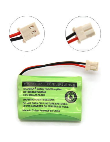 Batería Recargable Ni-MH 3.6V 900mAh BAOBIAN Compatible
