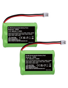 Batería recargable Ni-MH 3.6V 800mAh PowerTrust 29030 - 2 unidades