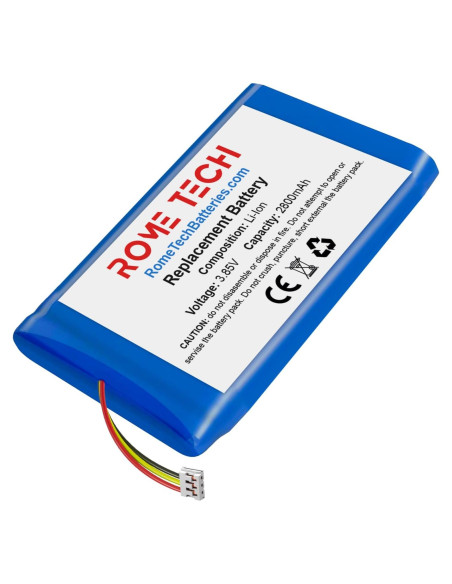 Batería de Reemplazo Rome Tech para Monitor Bebé DXR-8 Pro 2800mAh