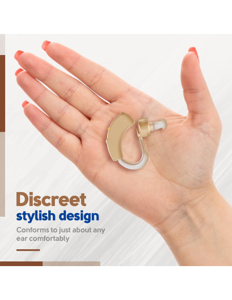 Amplificador Auditivo Digital MEDca BTE con Reducción de Ruido