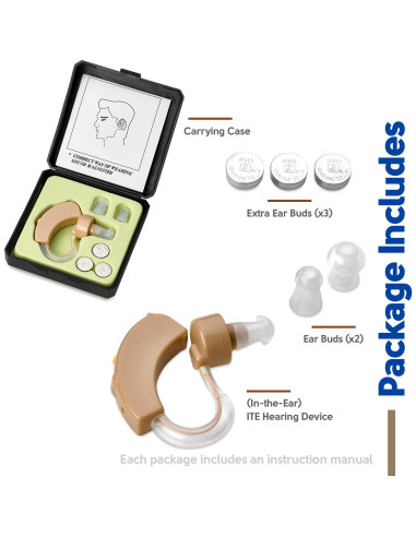 Amplificador Auditivo Digital MEDca BTE con Reducción de Ruido