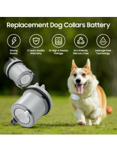 Baterías de Repuesto 3V para Collares de Perro R21 R22 R51 2