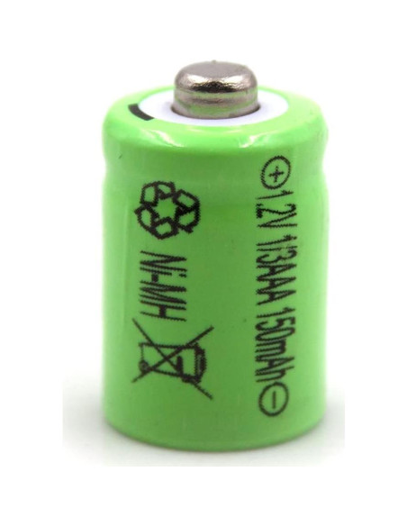Batería Ni-MH 1/3AAA 1.2V 150mAh Elxjar para Luces Solares
