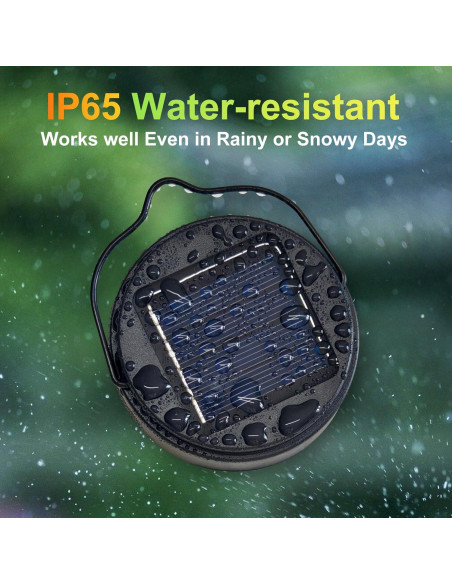 2Pack Baterías Recargables AA 600mAh para Luces Solares