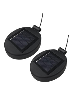 Tapa de Reemplazo para Linterna Solar AQEENURA 2PCS LED