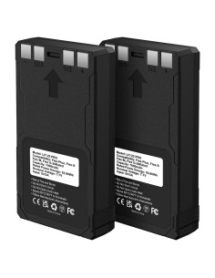 Paquete de 2 Baterías Recargables LIT-22 7000mAh para Cámara