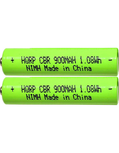 Baterías Recargables HQRP 1.2V para Teléfono Panasonic - 2 Unidades