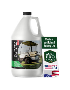 Solución Renovadora de Baterías Samorillo 1.89 L para Carritos de Golf