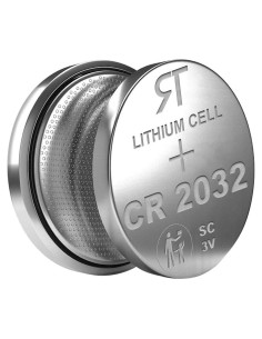 Baterías CR2032 Rome Tech para Balanza de Cocina Inteligente - 2 Pcs