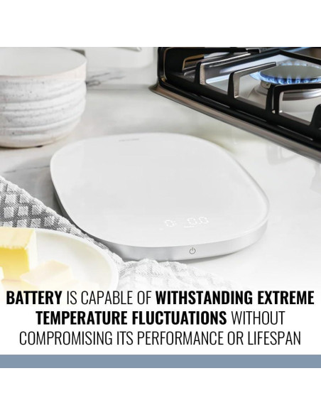 Baterías CR2032 Rome Tech para Balanza de Cocina Inteligente - 2 Pcs