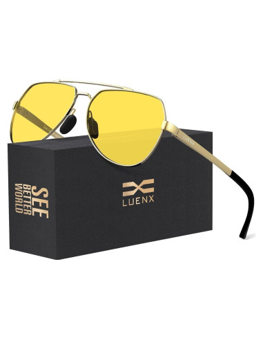 Gafas de sol LUENX Aviador Polarizadas UV400 Metal