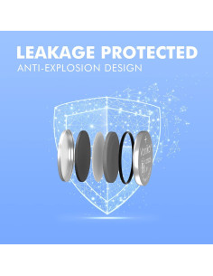 Baterías de Litio Voniko CR2025 3V Paquete de 5 - Seguridad Infantil 2