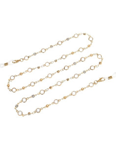 Cadena de Gafas de Perlas Coloridas Yvey - 75 cm Ajustable 2