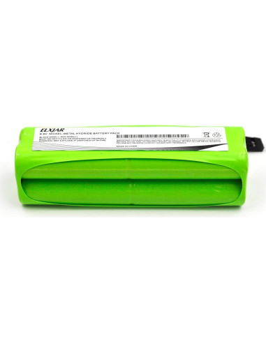 Batería NiMH 9.6V 2000mAh elxjar para RC Futaba y Hitec - 2 Pack