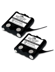 Paquete de 2 Baterías Ni-MH 4.8V 800mAh JINTION para Uniden