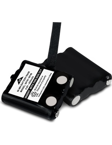 Paquete de 2 Baterías Ni-MH 4.8V 800mAh JINTION para Uniden