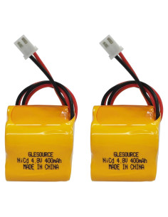 Batería Recargable Ni-CD XUNTU 4.8V 400mAh para Luz de Emergencia (2 Paquete)