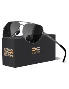 Gafas de sol LUENX Aviador Polarizadas UV400 para Adultos
