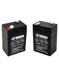 Batería de Plomo Ácido Sellada 6V 4.5AH UB645 - 2 Paquete