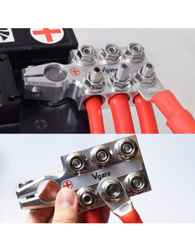 Garras de Terminal de Batería Vgate A12 8AWG a 4/0 AWG