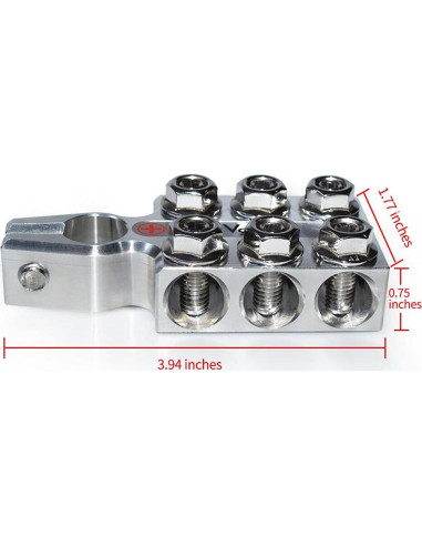 Garras de Terminal de Batería Vgate A12 8AWG a 4/0 AWG