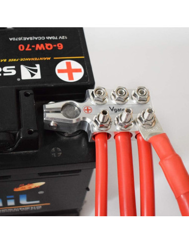 Garras de Terminal de Batería Vgate A12 8AWG a 4/0 AWG