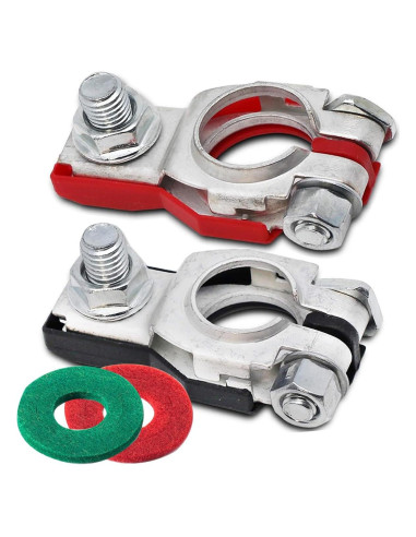 Terminales de Batería Nissan TKDMR TN02 - Positivo y Negativo